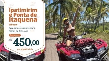 Quadriciclo em Ipatimirim e Ponta de Itaquena